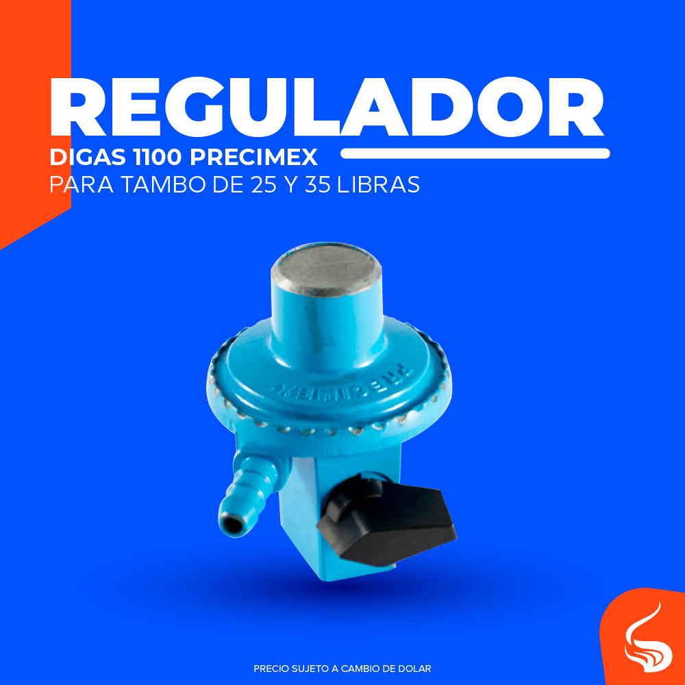 Regulador Digas 1100 Precimex