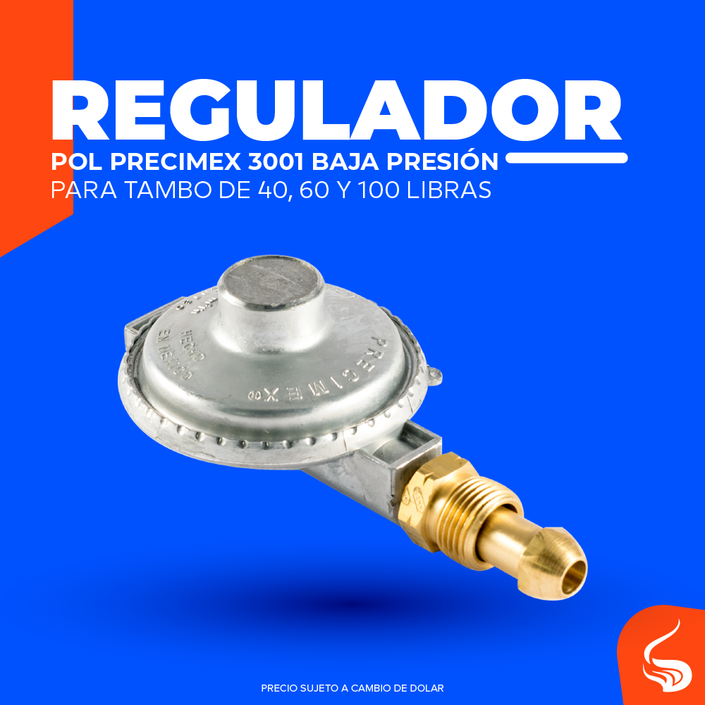Regulador Pol Precimex 3001 Baja Presión