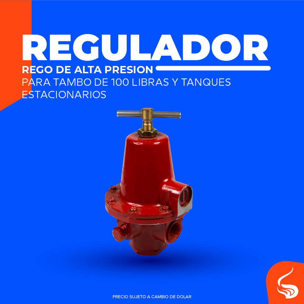 Regulador Rego de Alta Presión