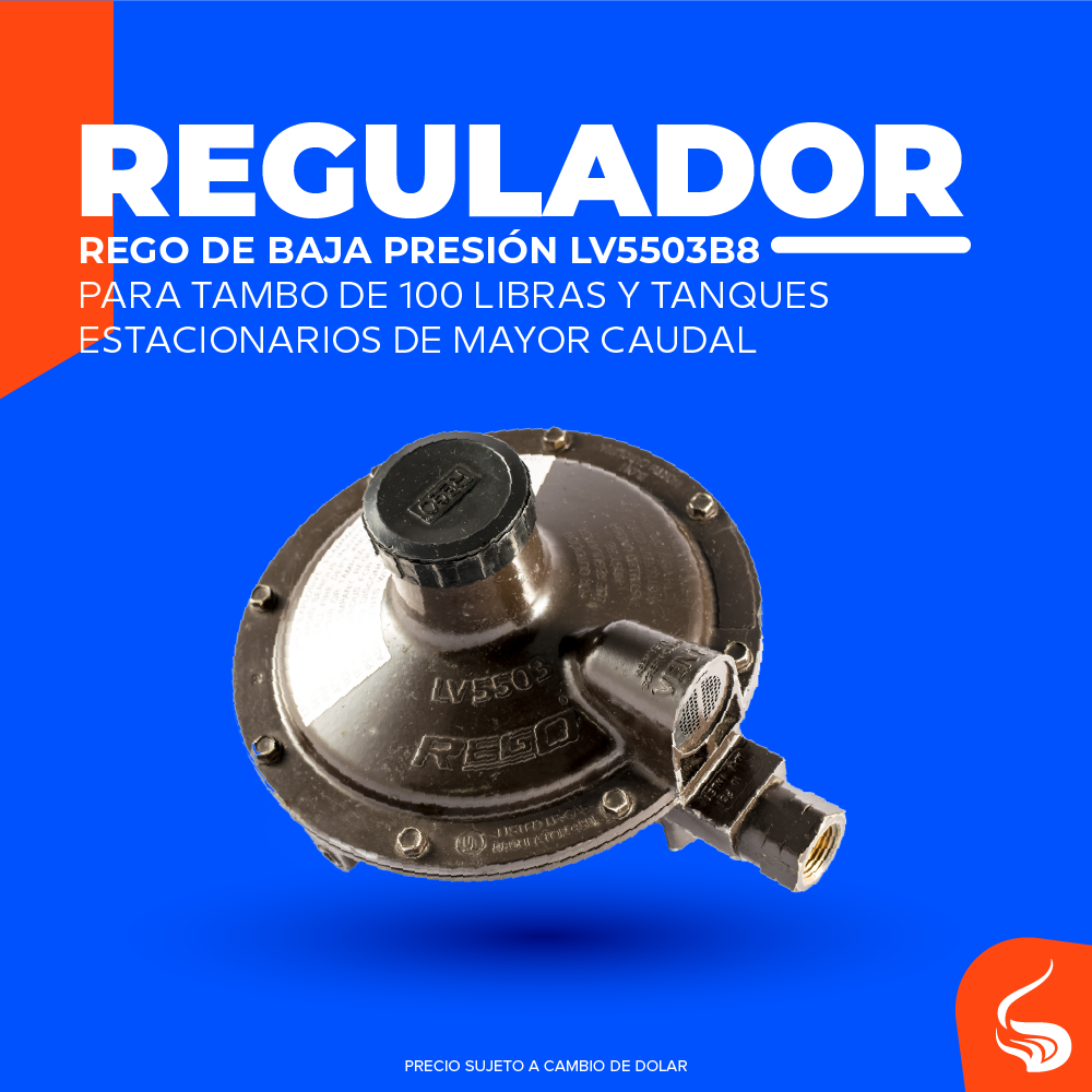 Regulador REGO Baja Presión LV 5503B8